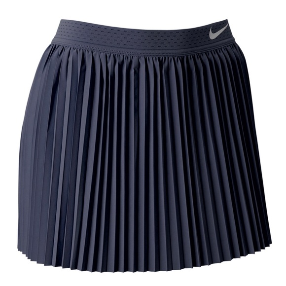 Nike Women's Dri-FIT Club Pleated Golf/Tennis Skirt, Size M, Navy blue - Picture 3 of 8